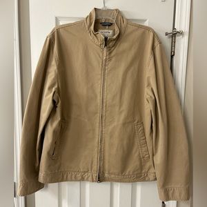 JCrew Men’s Unlined Chino Coat. Large.